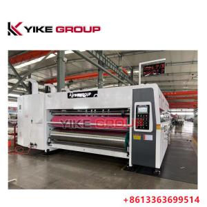YK-1224 150 Pcs/Min 4 Color Flexo Printer Slotter Machine Carton Box Making