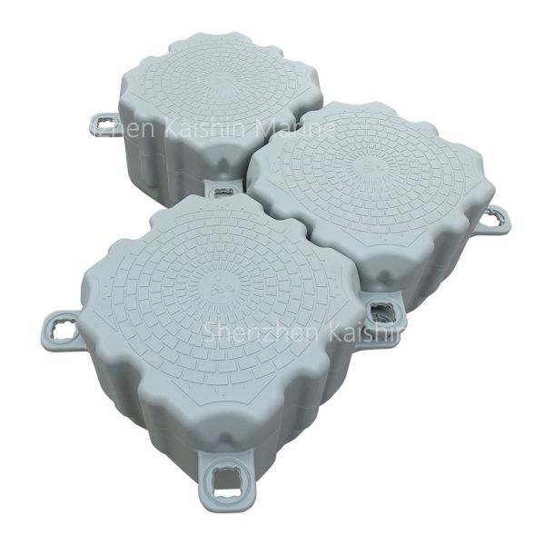 Low Maintenance Modular Floating Dock Cubes Marina Floating Pontoon Platform For