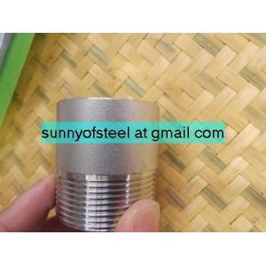 Cheap UNS N06600/2.4816 forged socket threaded plug nipple boss union insert for sale