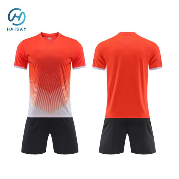 Quality Blank Soccer Jersey Set for Men – Ready-to-Ship Plain Football Uniform – Ideal for Custom Printing – Lightweight, Breathable Fabric – Bulk Wholesale or OEM Customization Available wholesale