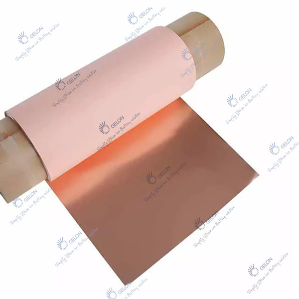 Lithium Battery Raw Material Conductive Carbon Coated Copper Foil