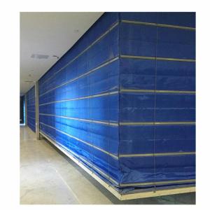 China Heat Resistant Fire Roller Curtain Double Track Fire Prevention Protection on sale