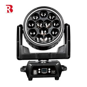China 12x40W RGBW Moving Head Light Zoom Wash Light For Professional Stage Bar Night Club on sale