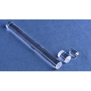 Uncoated Fiber Optic Transparent Quartz Rod 10mm Diameter