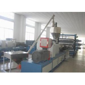 Artificial PVC Imitation Sheet Making Machine / Plastic Sheet Extrusion Machine