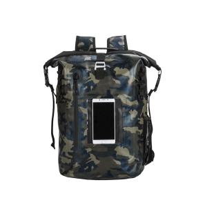 China Camouflage 25L Rain Proof Backpack Outdoor Travel With Phone Case on sale