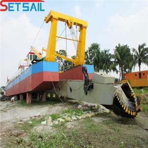 20 Inch Setsail River Cutter Suction Sand Dredger with and 1500m Output Distance