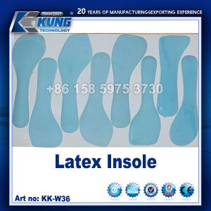 Sandal Shoe Making Materials , Moistureproof Latex Foam Insole