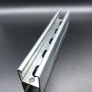 Back to Back 41x123 C Channel Electrical Galvanized Slotted Unistrut Channel