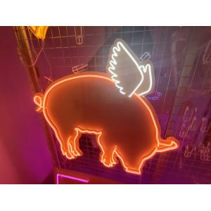China AC100V RoHS Acrylic Custom Neon Signs Mencave Halloween 50000hrs Cuttable on sale