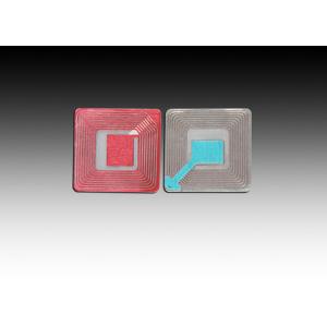 30*30mm Plastic Red EAS RF Label Plastic 8.2Mhz Cosmetics HAX726