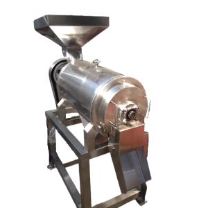 Stainless Steel Mango Destoner Machine / Fruit Paste Pulping Making Machine For
