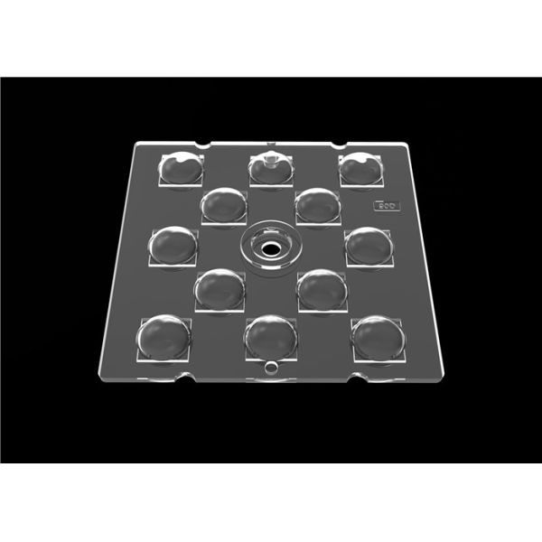 Silicone Gasket LED Focusing Lens , 12 In 1 Wide Angle LED Lens For City