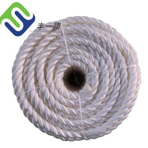 Cheap 12mmx220m 3 Strand Nylon Rope Polyamide Rope For Yacht Boat for sale