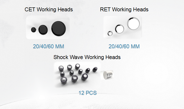 300KHZ Multifunction Mechanical Tecar Therapy machine Shock Wave