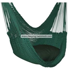 Large Porch Garden Hanging Hammock Chair With Footrest Stand Outdoor Forest