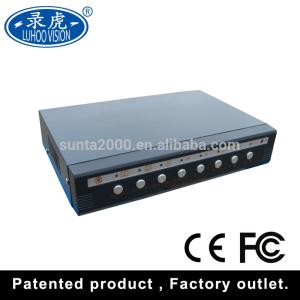 Cheap NTSC / PAL Quad Video Processor , 4 Channels Digital Color Quad Splitter for sale