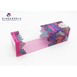 Custom Printed Plastic Retail Packaging Boxes Not Easy To Deformed 6.4X6.4X23cm