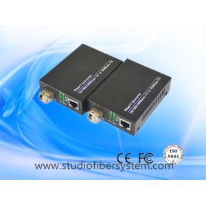Card Type/Stand alone gigabit fiber media converter with sfp module supporting