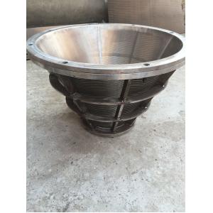 Triangle Wedge Wire and 2*4mm Profile Wire Centrifuge Basket for 1500 Dimension