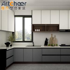 Durable and Customized Color Kitchen with Quartz Stone Countertop 2023 Product