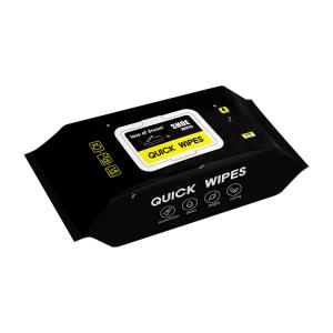 Disposable Biodegradable Wet Wipes Multipurpose Unscented Durable