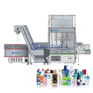 Cheap Automatic high speed rotary servo capping machines capper for bottles with trigger pump for sale