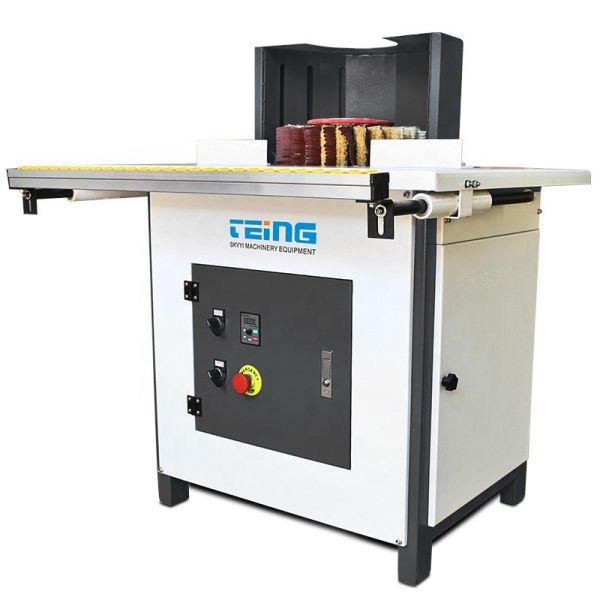 Quality SKY-20S Vertical Manual Sanding Machine with Frequency Control Polishing Roller Speed wholesale