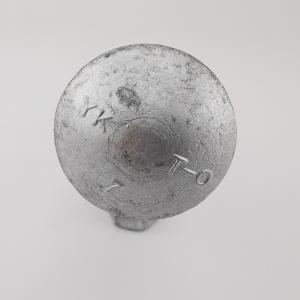 ASTM A394 Type 1 Hot Dip Galvanized Step Bolt for Tower with two Nuts