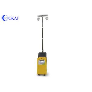 China Camera Equipment Mobile Surveillance Trailers Light Rapid Deployment Security Cart on sale