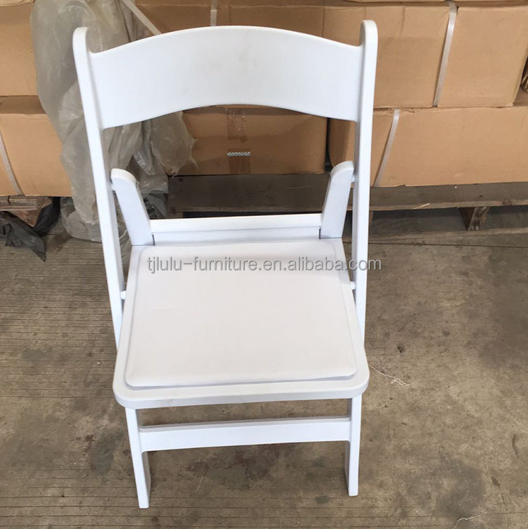 Home Office Portable Folding Stackable Chair for Wedding Events Wood PP Material