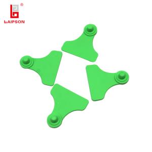 60mm OEM Visual Tamperproof TPU Ear Tag Laser Printing QR Code For Pig Sheep