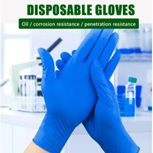 ASTM D3578 Standard Disposable Nitrile Exam Gloves for Beauty Salon 20 Days