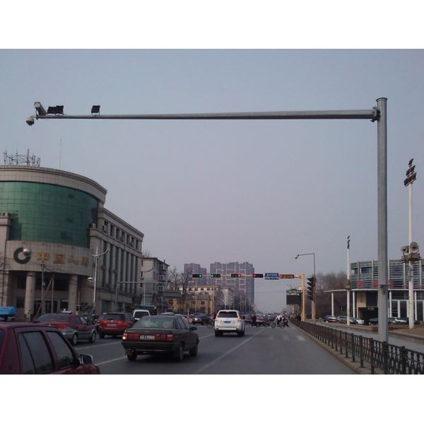 20-60m Height Power Transmission Poles With Ceramic Or Composite Insulators And