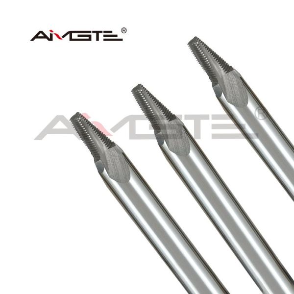 NPT / NPTF Carbide Thread Milling Cutter Full Profile Thread Milling Cutter For