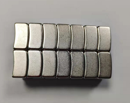 Quality Arc Curved N48 Neodymium Motor Magnets For BLDC Motor R52.4 X R41.3 X 25 MM wholesale