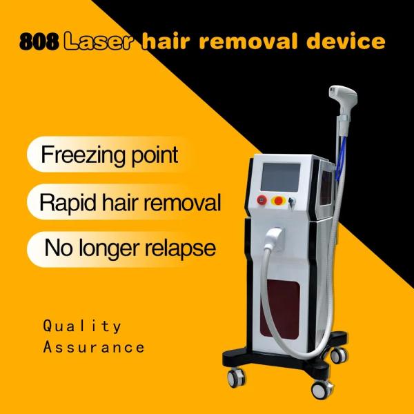 Quality Vertical 808nm Diode Laser Machine with 900W Power and Face Lift Function for Professional Hair Removal wholesale