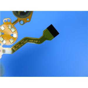 Dual Layer Flexible Printed Circuit PCB (FPC) Built on Polyimide With Stiffener