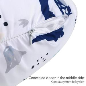 Breathable 100% Polyester Feeding Support Pillow Portable Nursing Pillow For