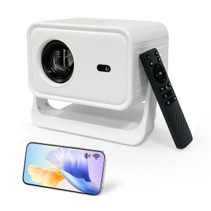 Projection Area 40inch--150inch Mini Home Theater Projector with WiFi6 2.4G/5G