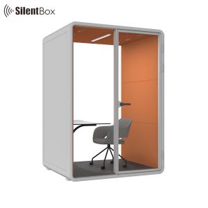 Cheap Modern Steel Frame Silent Booth with Modular Design and 2 Years Warranty for Private Meetings for sale