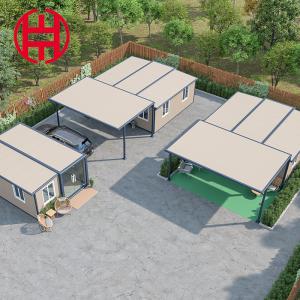 Prefabricated 20ft 30ft 40ft Expandable Container Customized Color Folding Flat