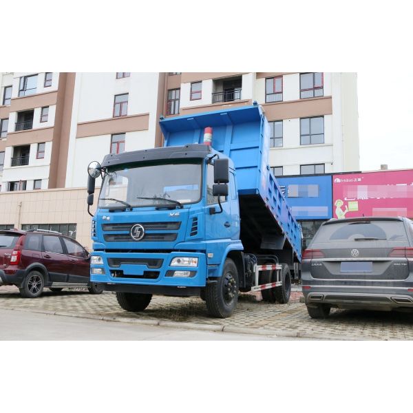 6 Wheel Dump Trucks For Sale 4×2 Small Tipper Shcman X6 Single Alxe Loading 5