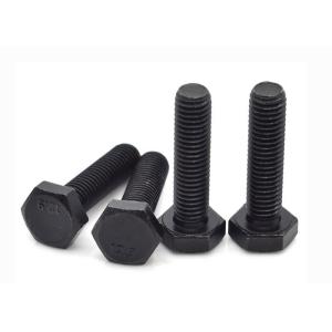 Carbon Steel Grade 12.9 Heavy Hex Bolts M16 7/16 Inch Black Oxide Finish
