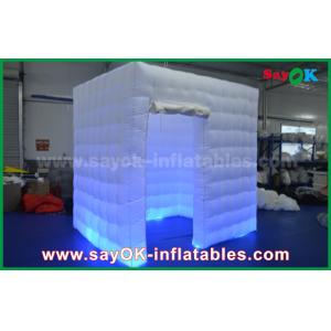 Inflatable Photo Studio 1 Door 2.5m Custom Black / White Inflatable Photo Booth