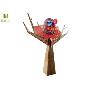 Creativel POP POS Displays , Flat 3d Cardboard Tree Props New Year Celebrating