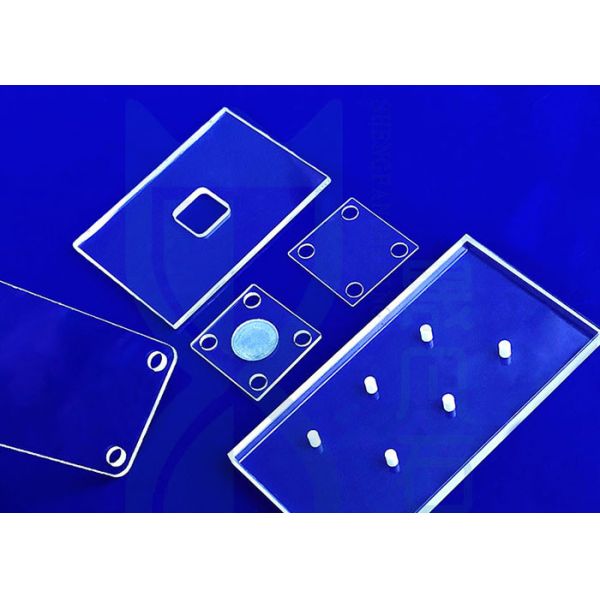 Quality Customized SIO2 Quartz Glass Sheet Cnc Machine Large Size Polishing wholesale