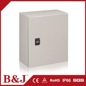 Black Plastic Lock IP Rated Metal Enclosures Epoxy Polyester Coating Paint