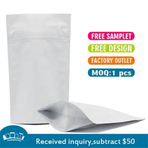 500g Aluminium Foil Laminated Pouches Mylar Heat Sealable Pouches