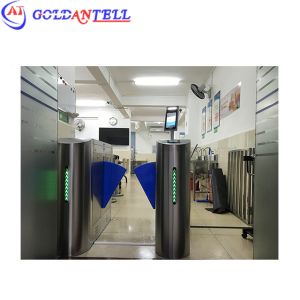 Cheap 550-900mm Security Turnstile Gate with 0.2s Barrier Open/Close Time and RS-232 RS485 Communication for sale